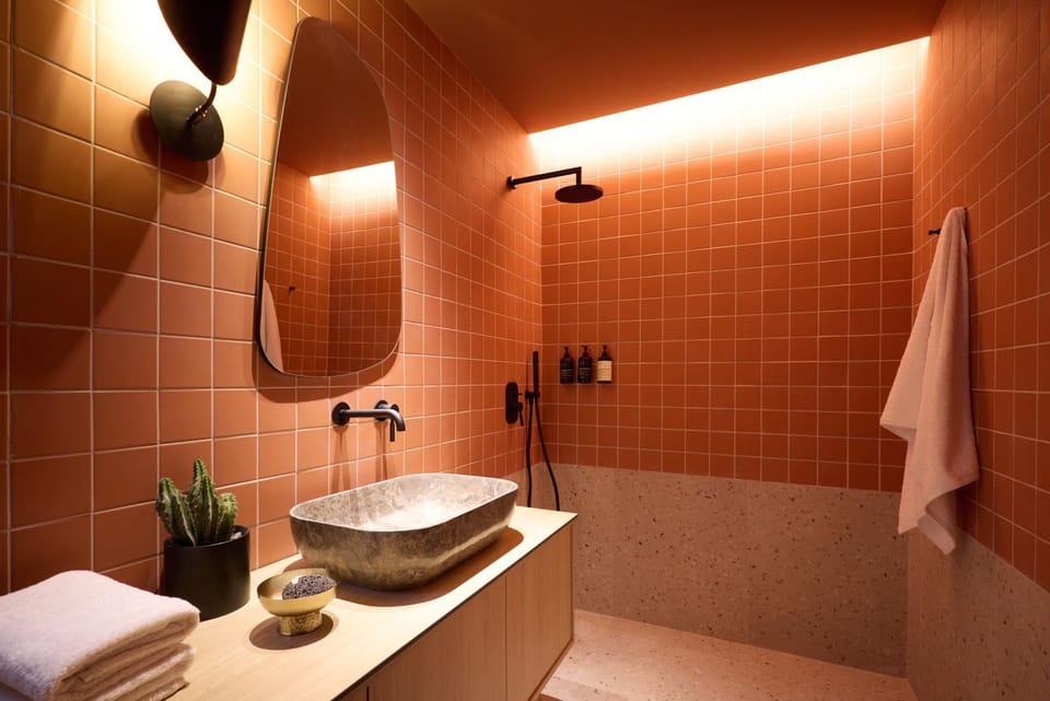 Shower, Bathroom, towels