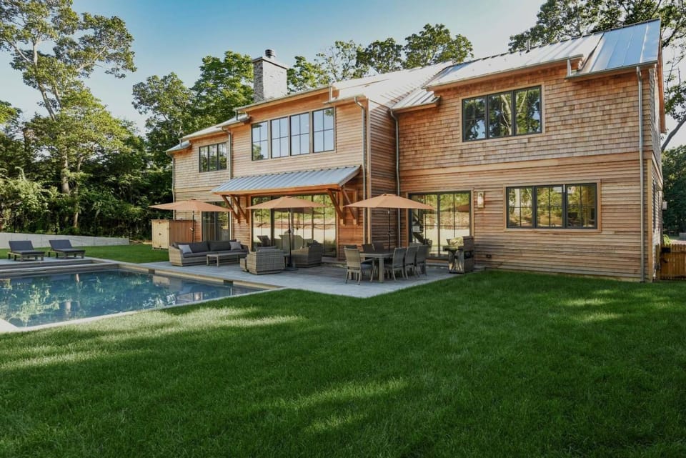Property building, Patio, Pool view
