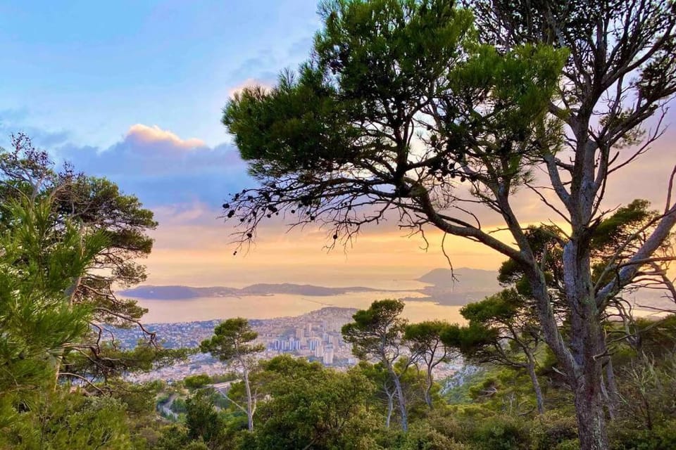 Natural landscape, Hiking, Sunset