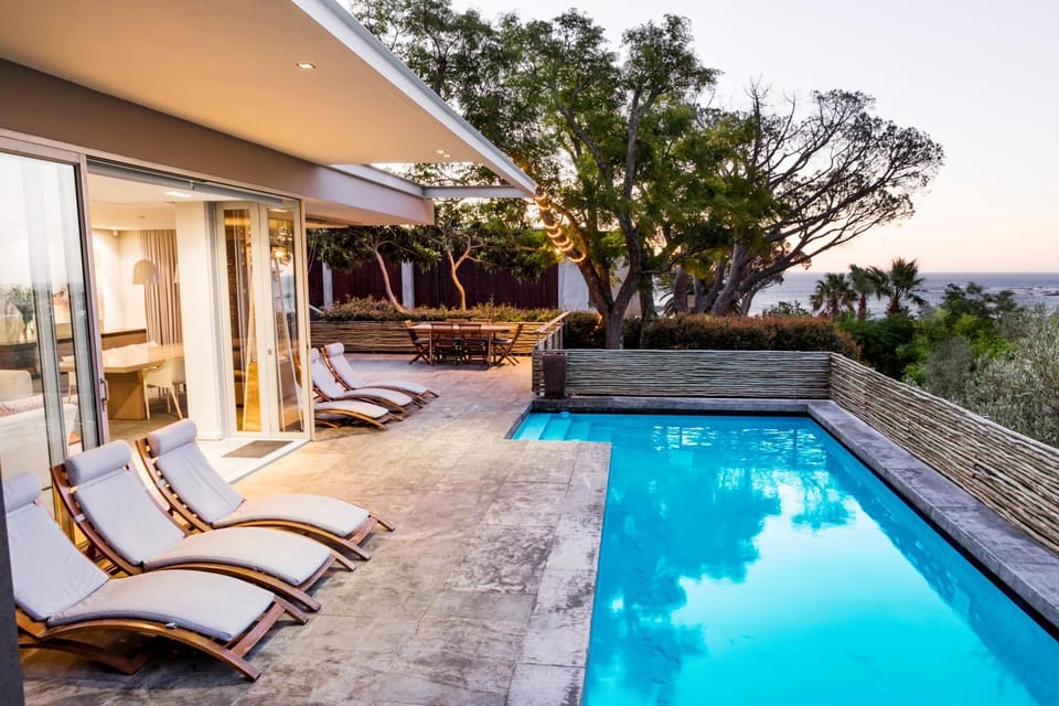 Property building, Facade/entrance, Activities, Other, Decorative detail, Pool view, Sunset