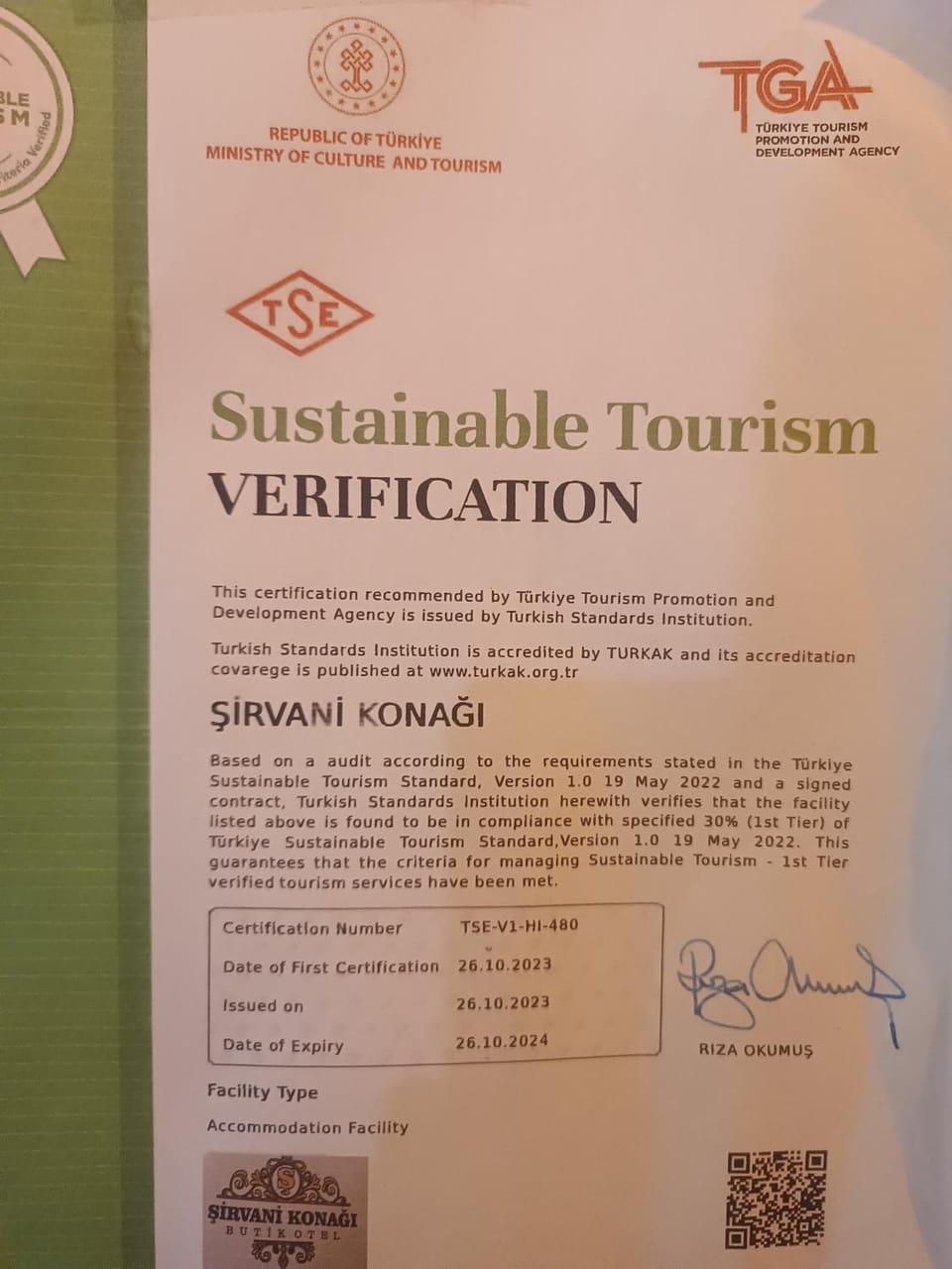 Property logo or sign, Certificate/Award