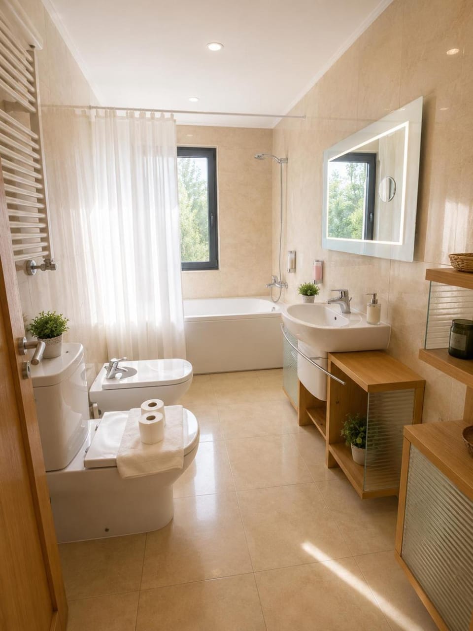 Toilet, Bathroom, Bath, towels