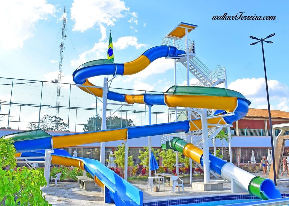 Children play ground, Hot Spring Bath, Aqua park, Pool view, Swimming pool