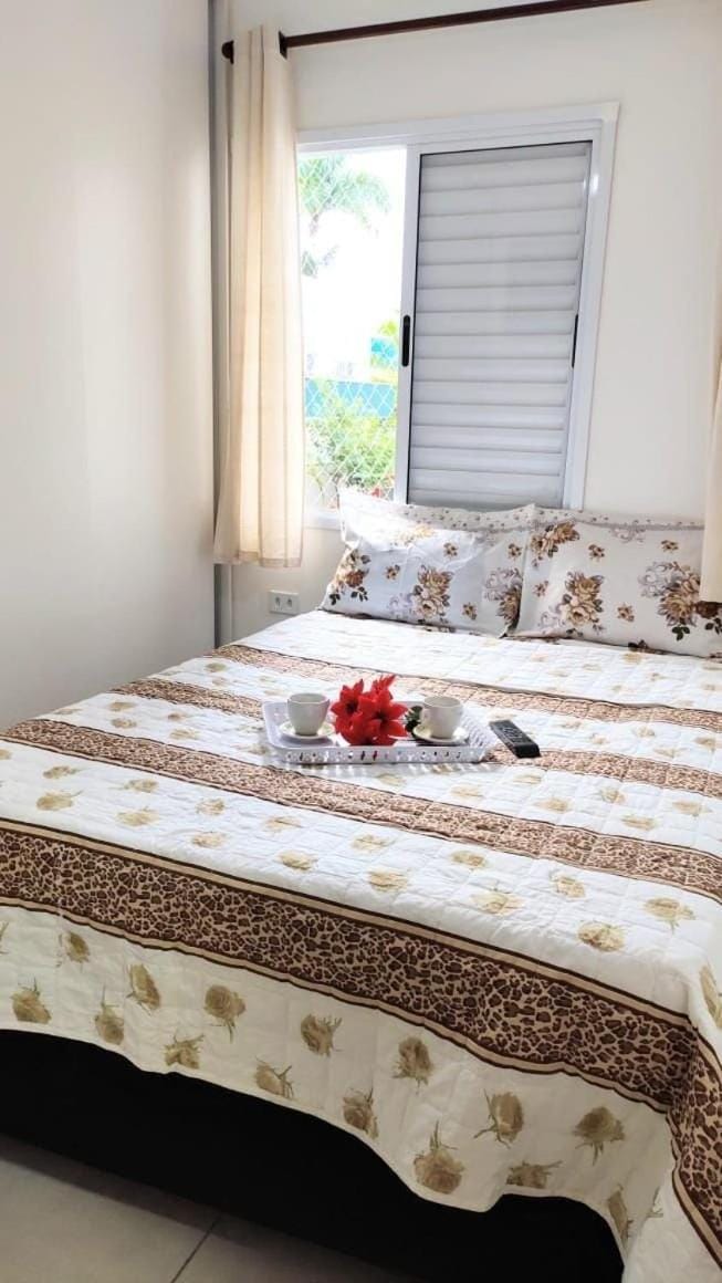 Apartamento com piscina churrasqueira em Ubatuba Apartment in Ubatuba