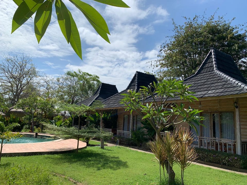 Property building, Garden
