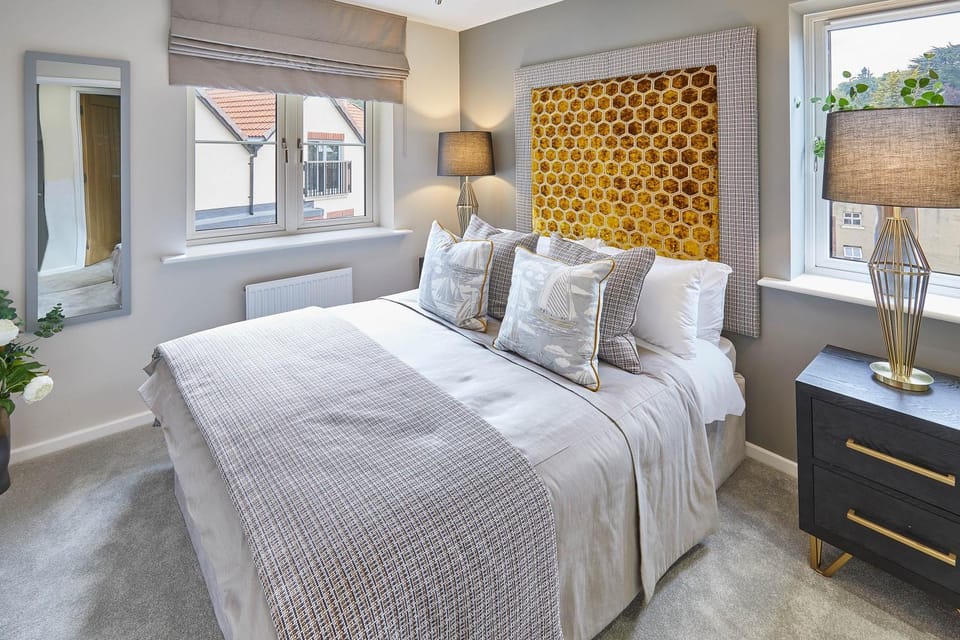 Bed, Bedroom
