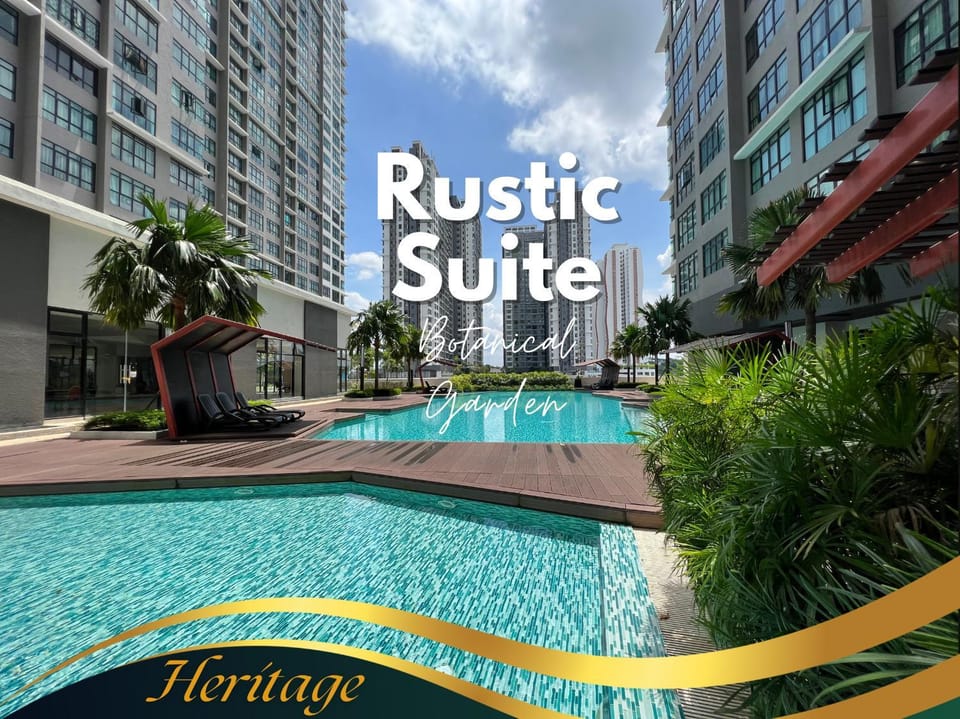 Luxurious Rustic Suite Conezion Botanical Garden IOI City Mall Putrajaya 5 plus 1 Paxs 3 Rooms 2 Baths Apartment in Putrajaya