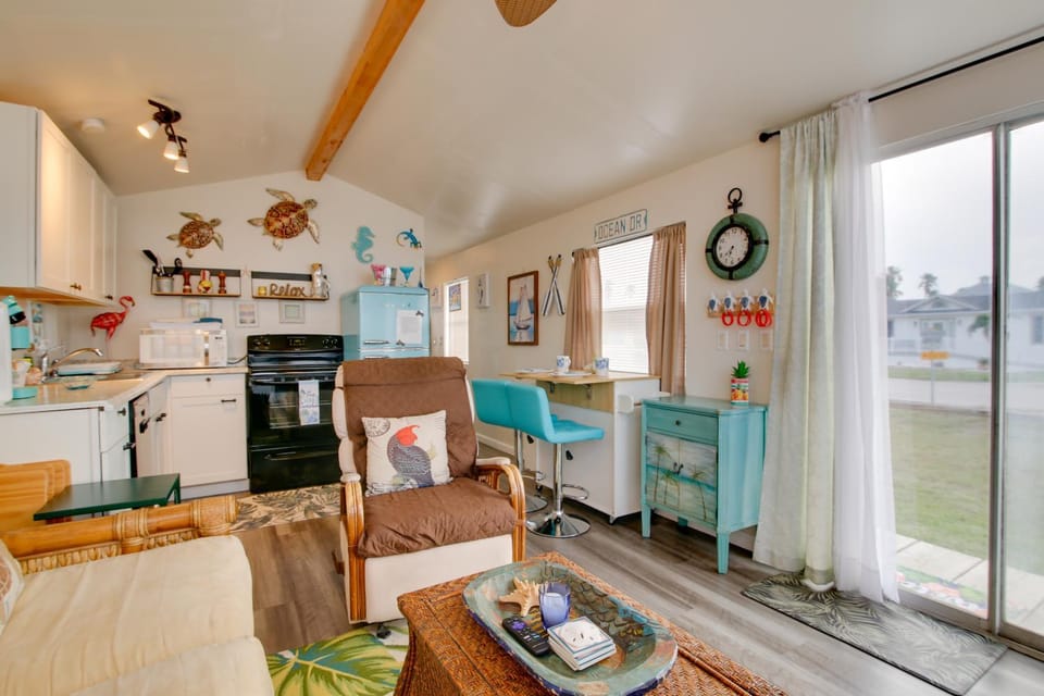 Furnished Deck: Waterfront Port Isabel Cottage! House in Port Isabel