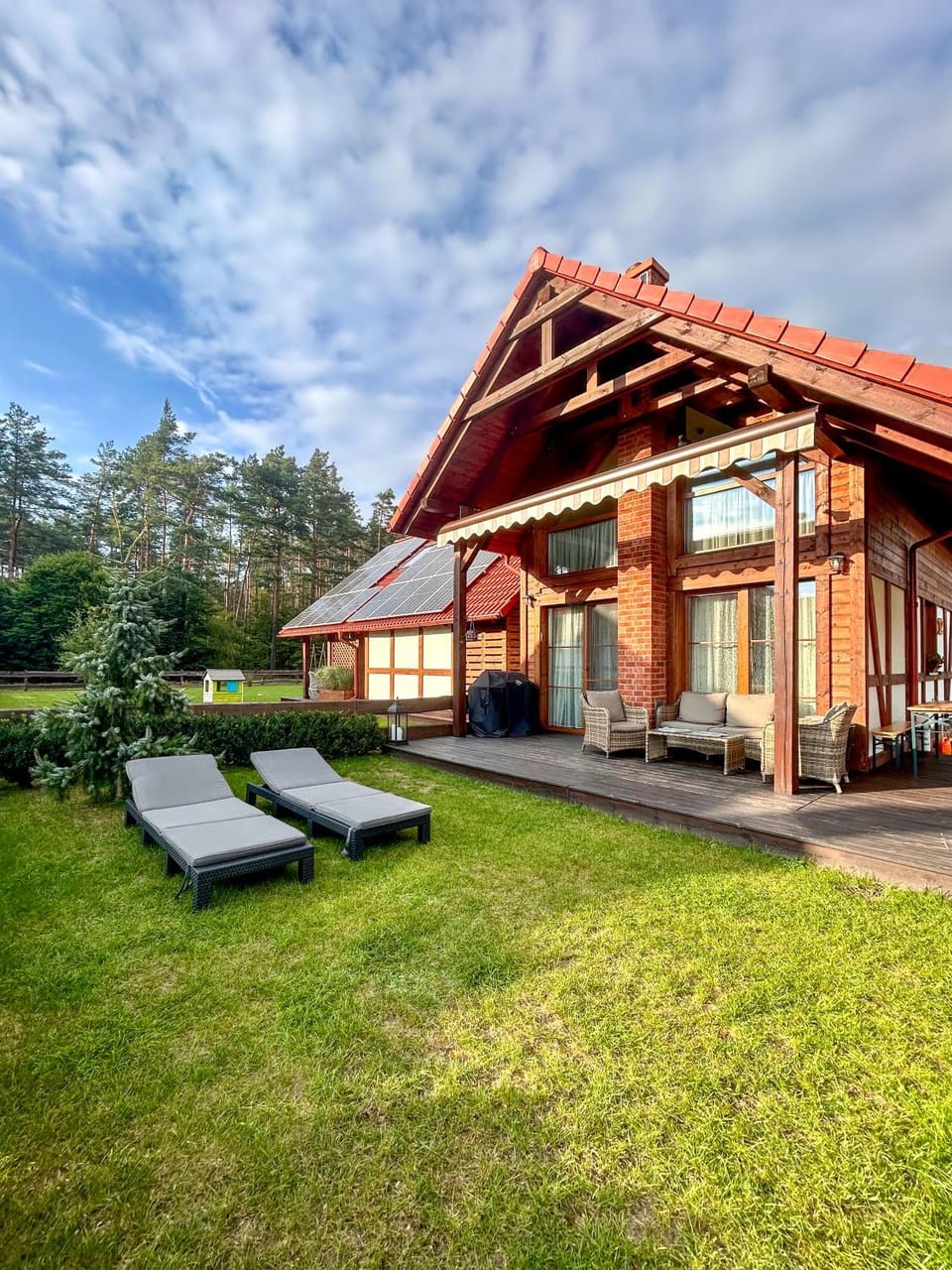 Ostoja Bukowo 12,2 chata u szôłtësa House in Pomeranian Voivodeship