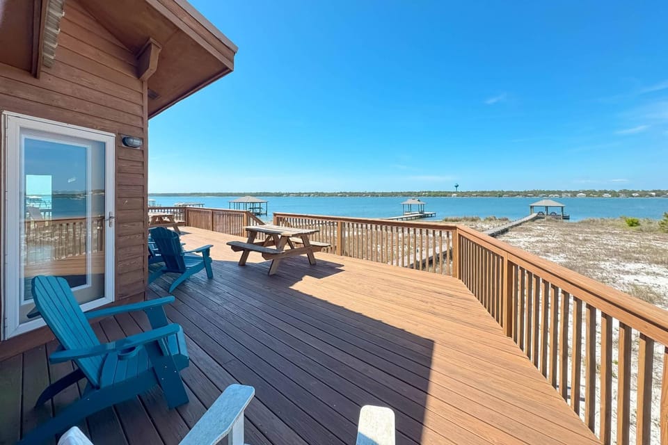 The Blue Goat House in West Beach