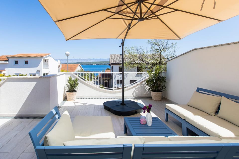 Balcony/Terrace, Seating area, Sea view