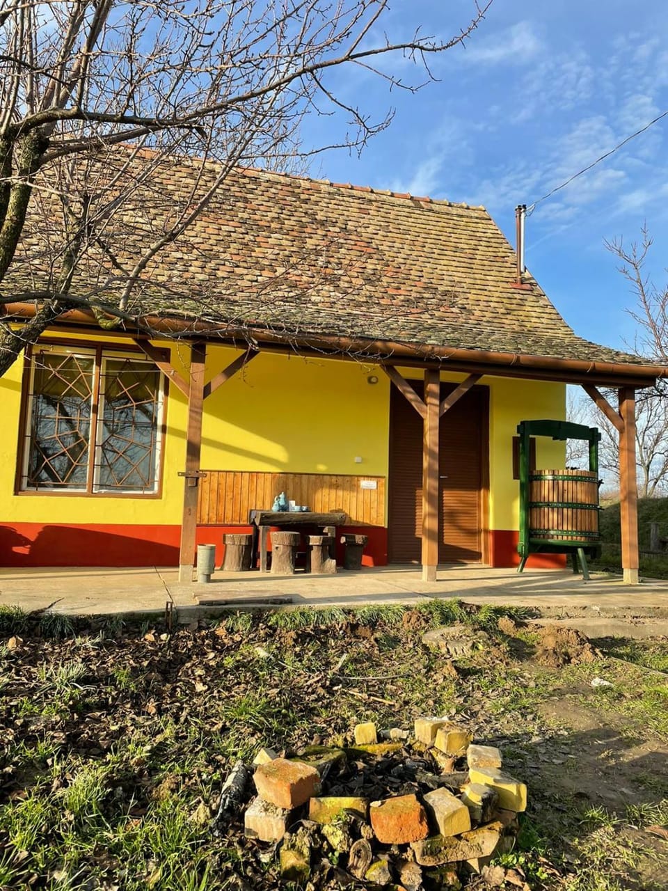 Het Hongaarse Wijnhuis House in Hungary