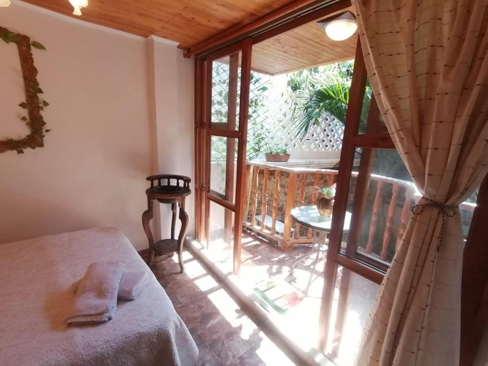 Balcony/Terrace, Seating area, Bedroom, Inner courtyard view