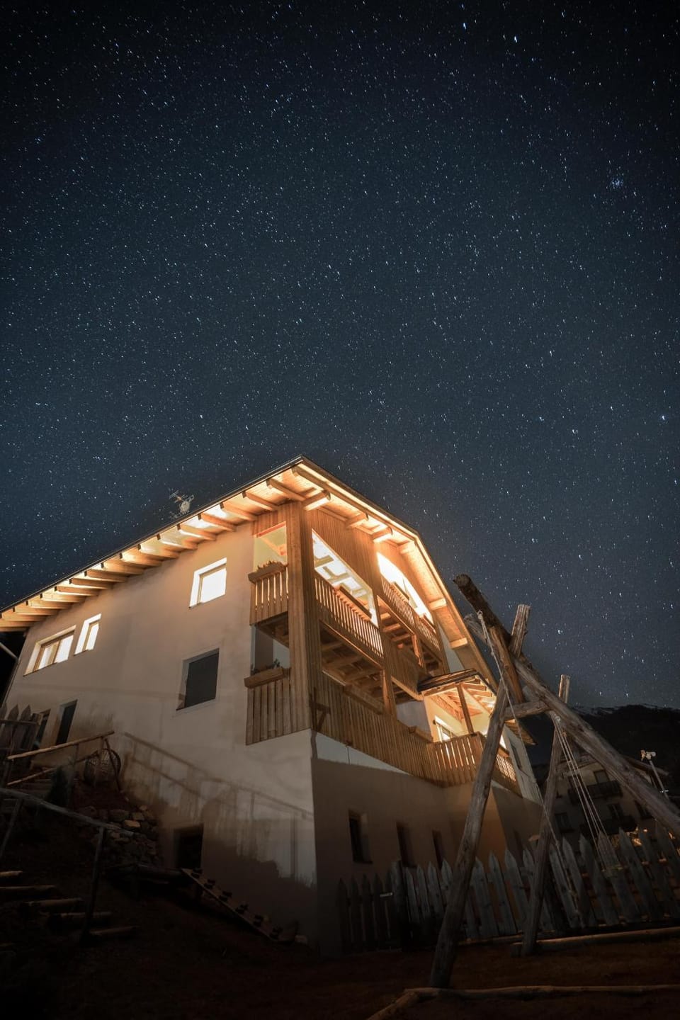 Property building, Winter, Summer, View (from property/room), Mountain view, Sunset, Inner courtyard view
