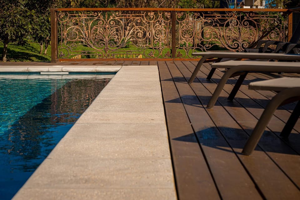 Pool view, Swimming pool, sunbed
