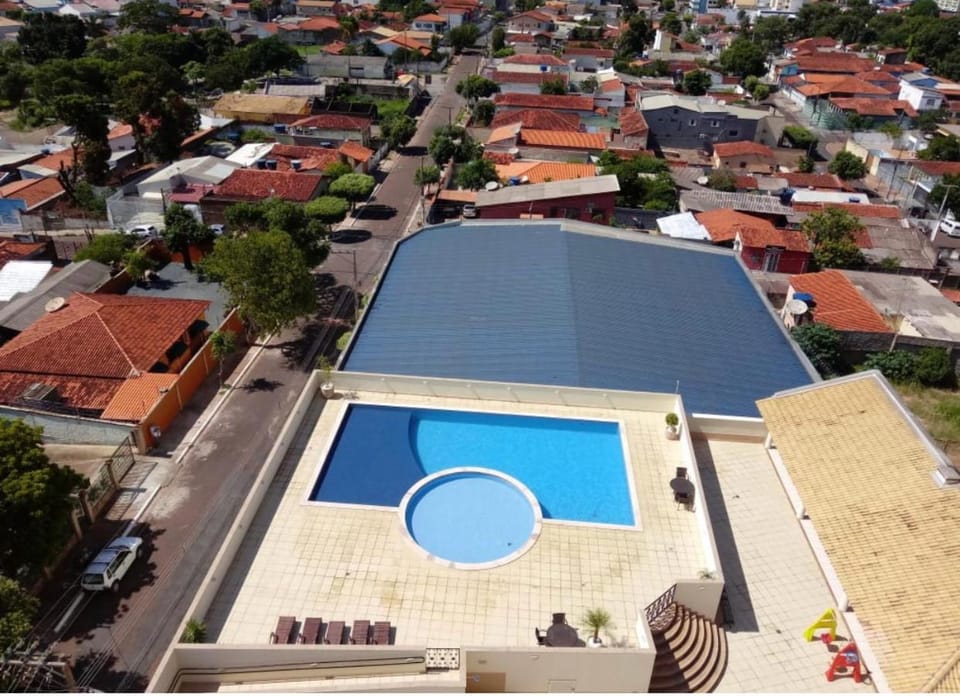 Apto Confort 2 Quartos, Ar-cond, Garagem, Piscina, Vista de Cuiabá Apartment in State of Mato Grosso, Brazil