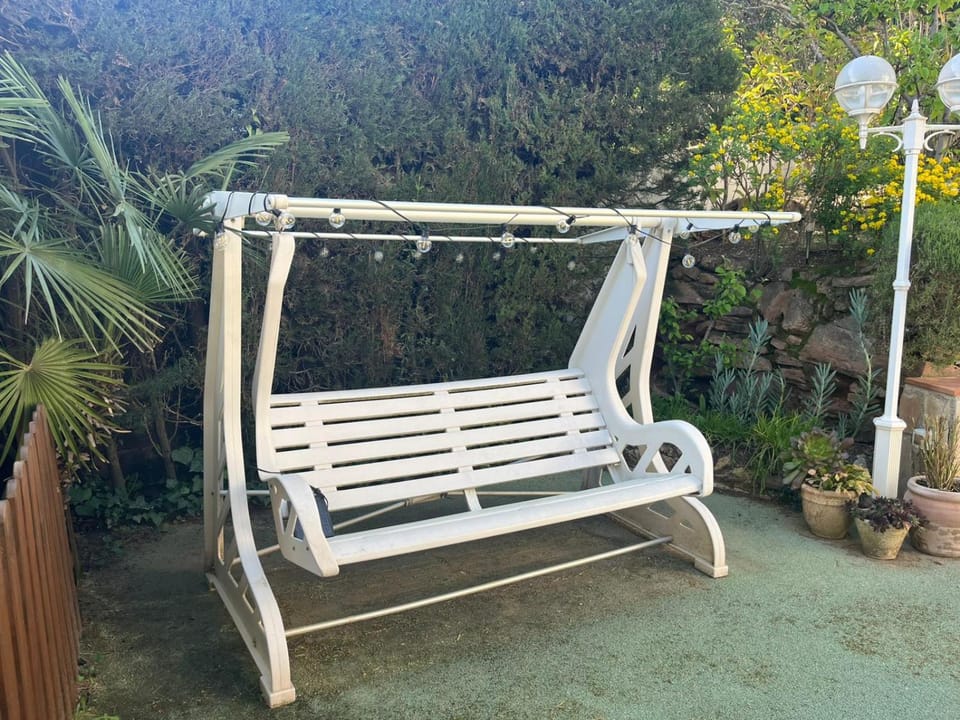 Spring, Garden, sunbed
