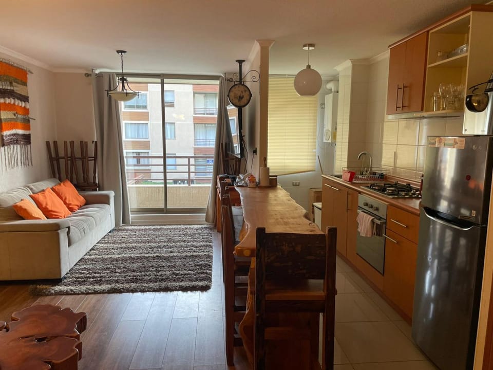Kitchen or kitchenette, Living room