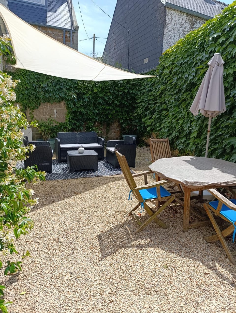 TY SAM Bretagne - Bel appartement maison RDC Terrasse T3-T4 proche plages et commerces Bed and Breakfast in Brittany