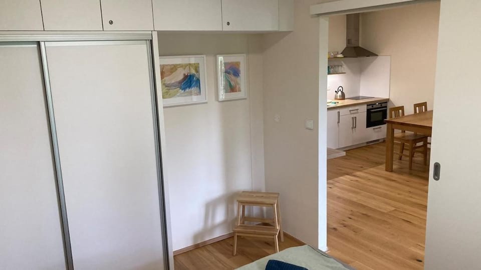 Kitchen or kitchenette, Bedroom