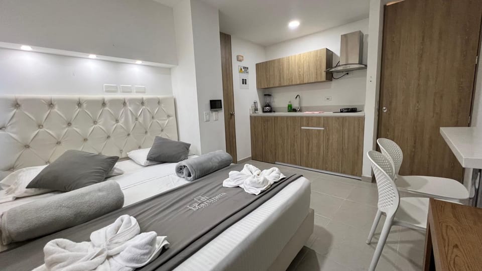 Kitchen or kitchenette, Photo of the whole room, Bedroom