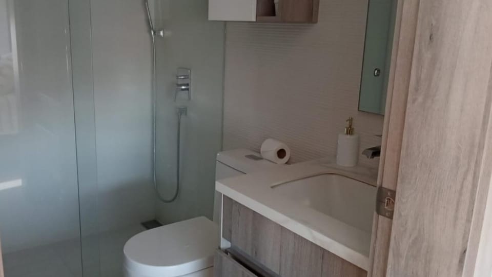 Shower, Bathroom, towels