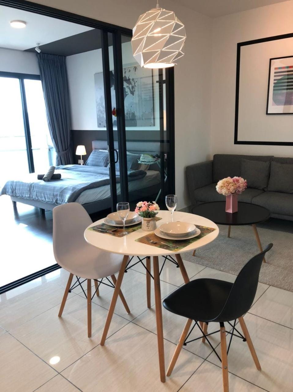 Living room, Dining area