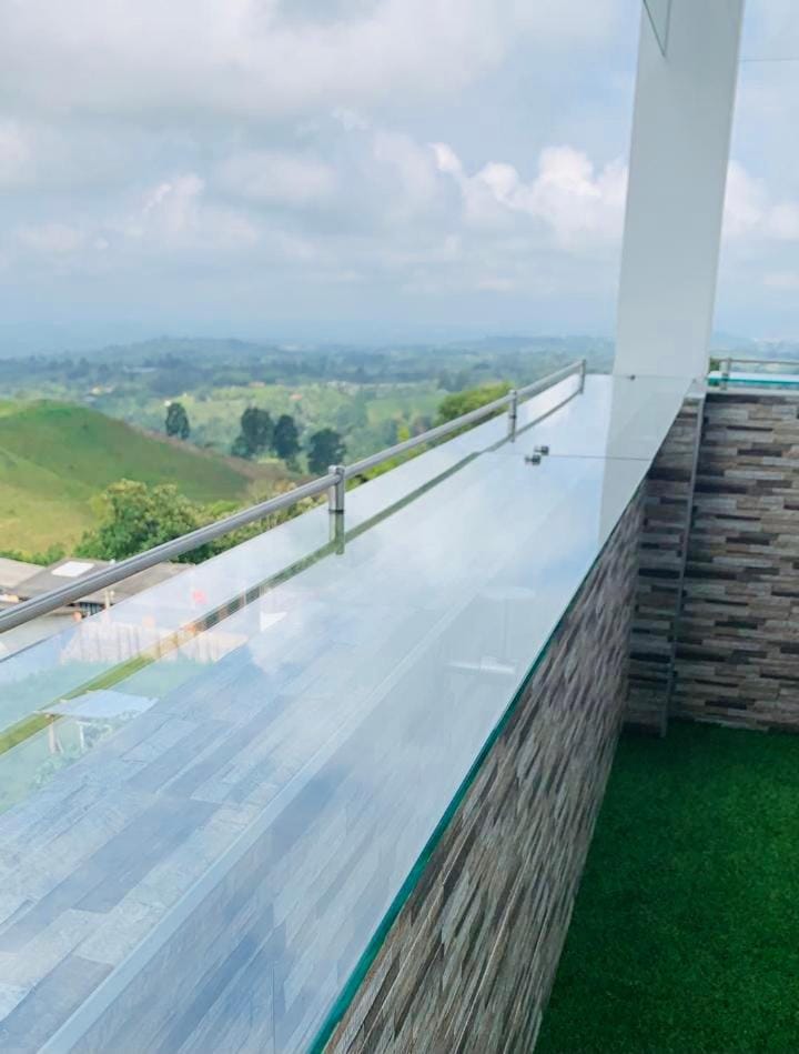 Balcony/Terrace, Dining area, Garden view, Sunset