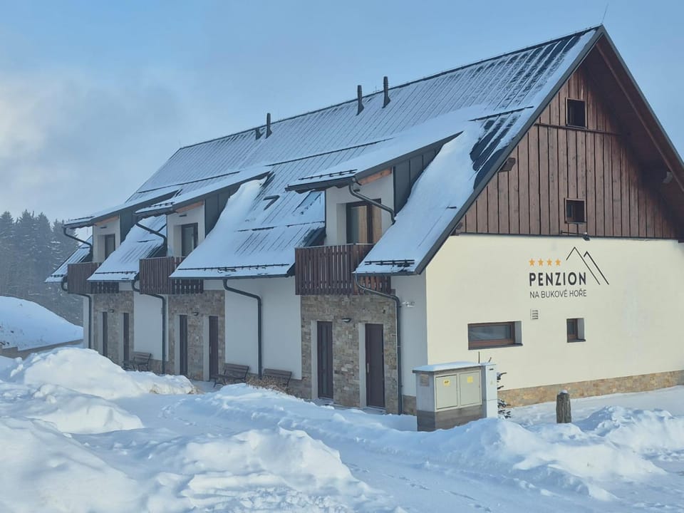 Property building, Day, Natural landscape, Winter