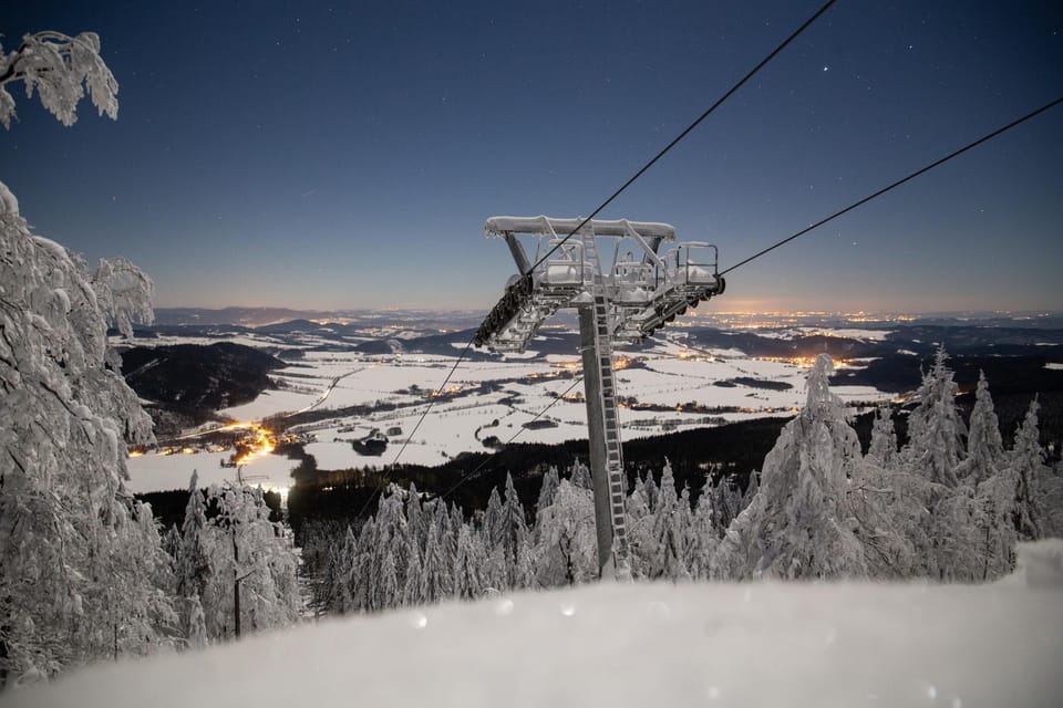 Day, Natural landscape, Winter, Mountain view