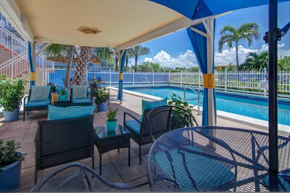 Patio, Pool view, Swimming pool