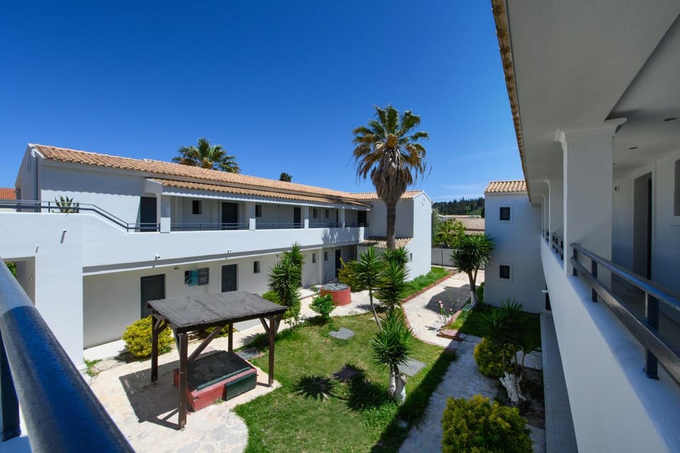 Property building, Garden view