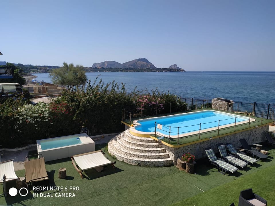 Day, Natural landscape, Pool view, Sea view, Swimming pool