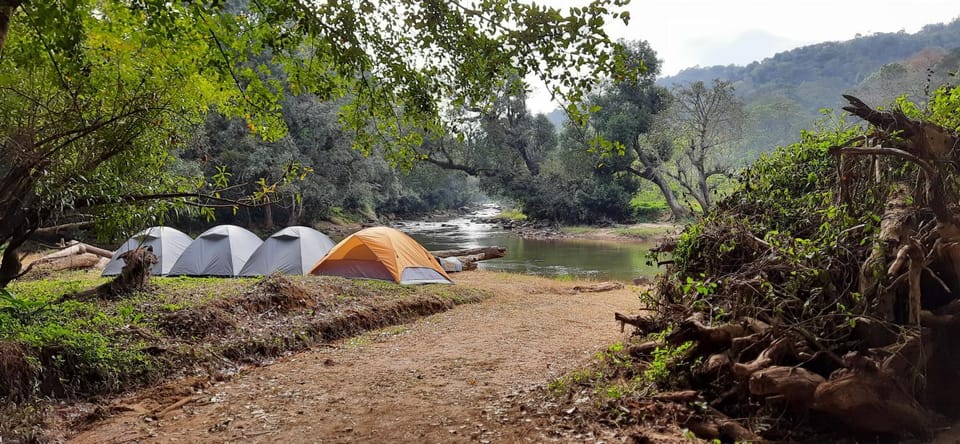 Coorg River Rock Camping Luxury tent in Kerala