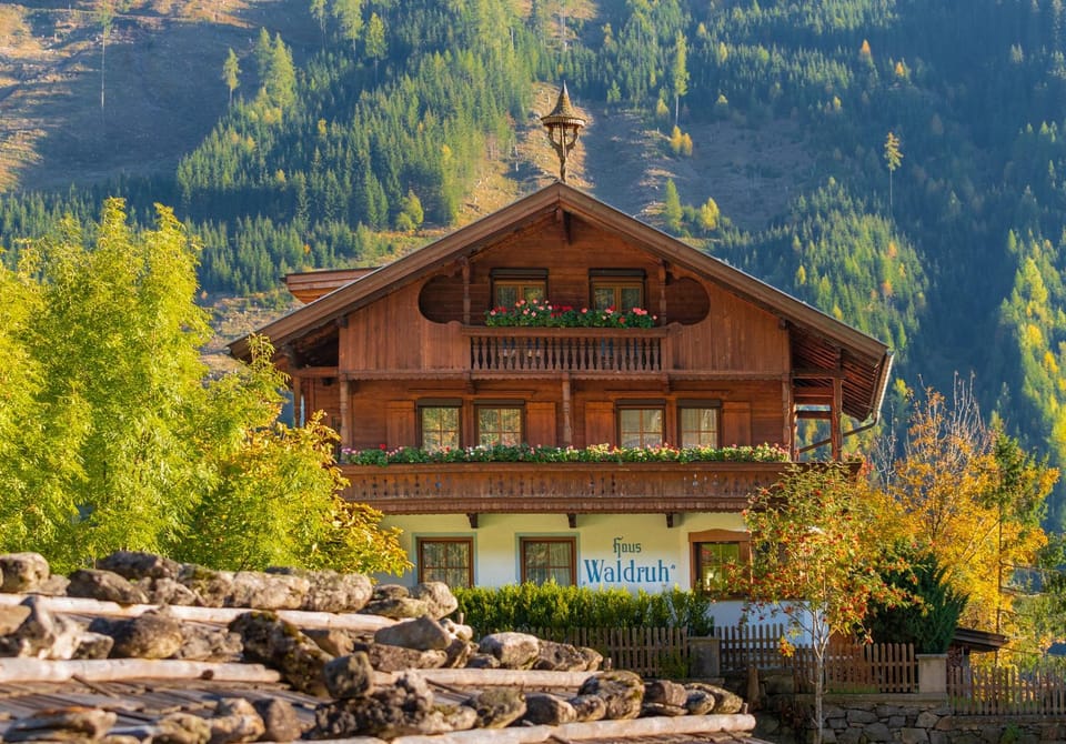 Property building, Natural landscape, Summer, Mountain view