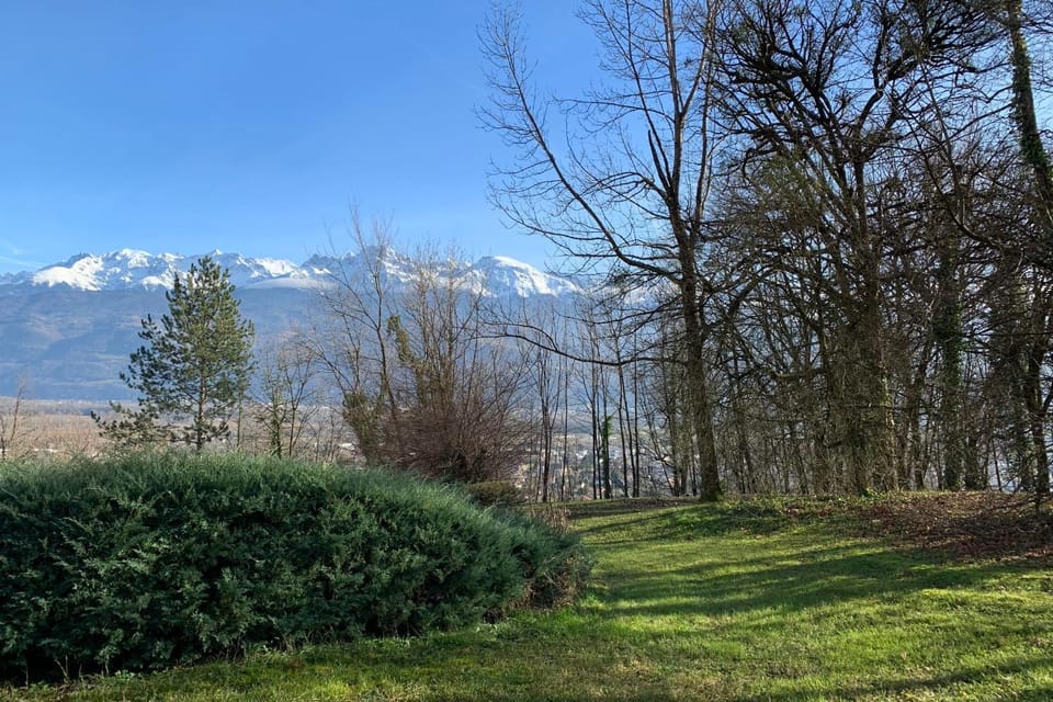 #P0 Le Montbonnot Luminous T2 Garden - Terrace Apartment in Meylan