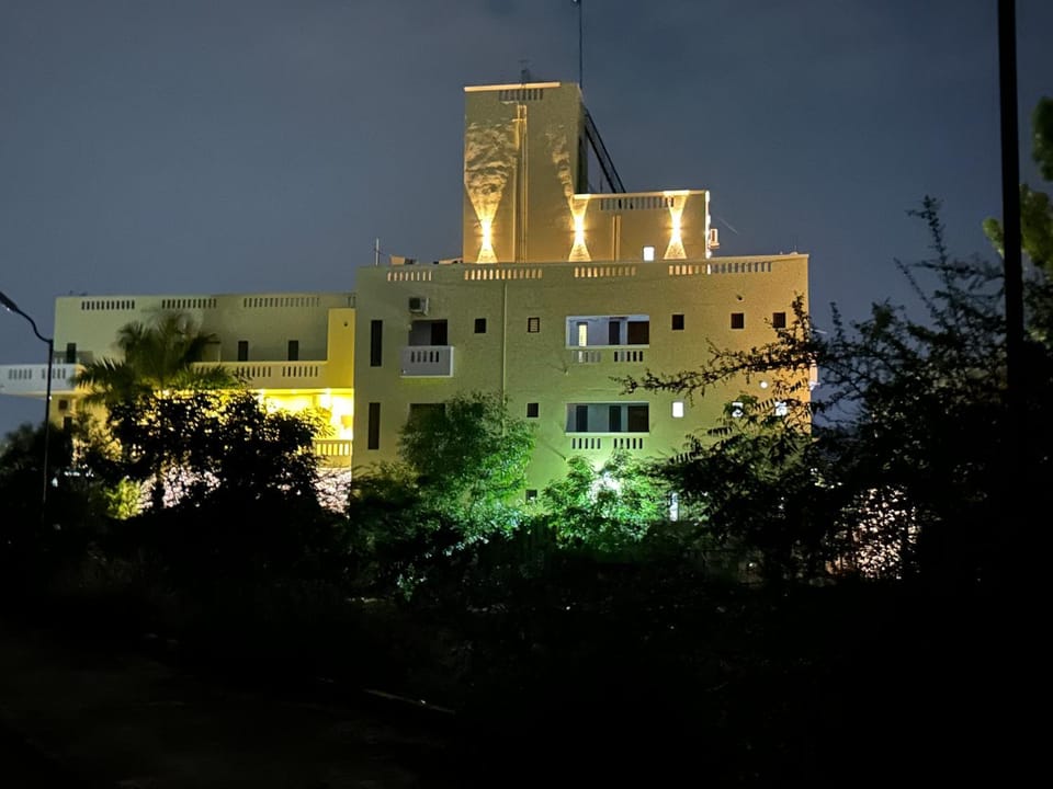 Property building, Night, Landmark view