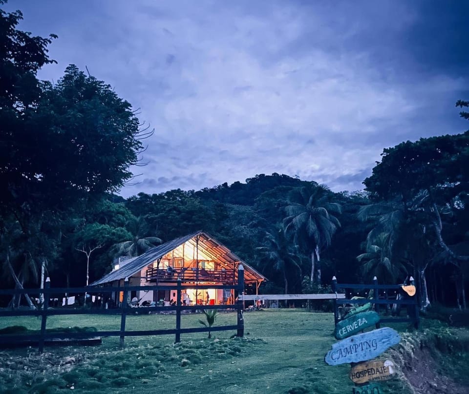 Property building, Night, Natural landscape, Garden, Garden view, Mountain view