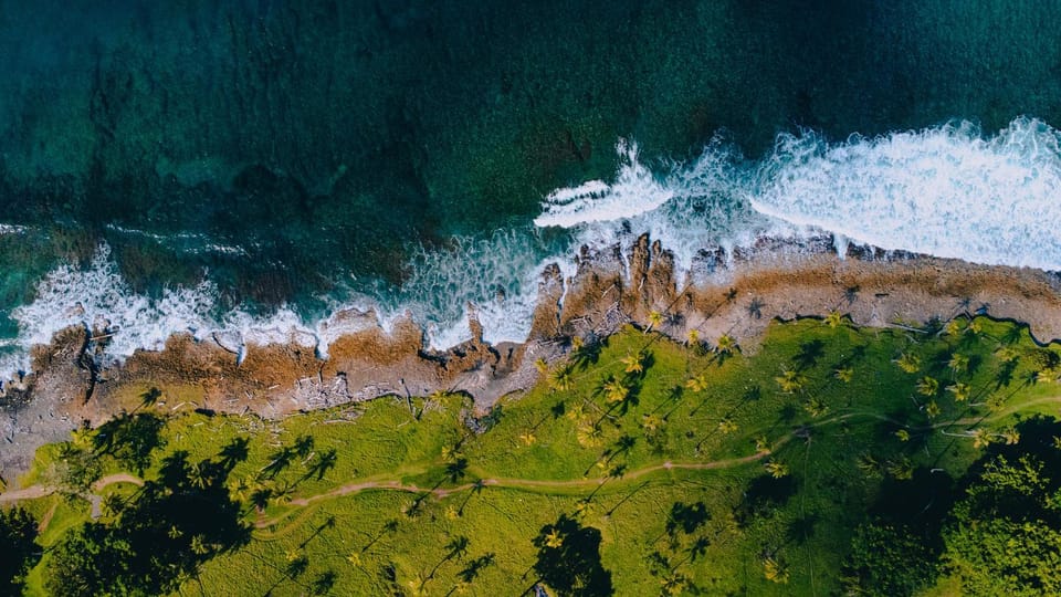 Natural landscape, Bird's eye view, Beach, Sea view