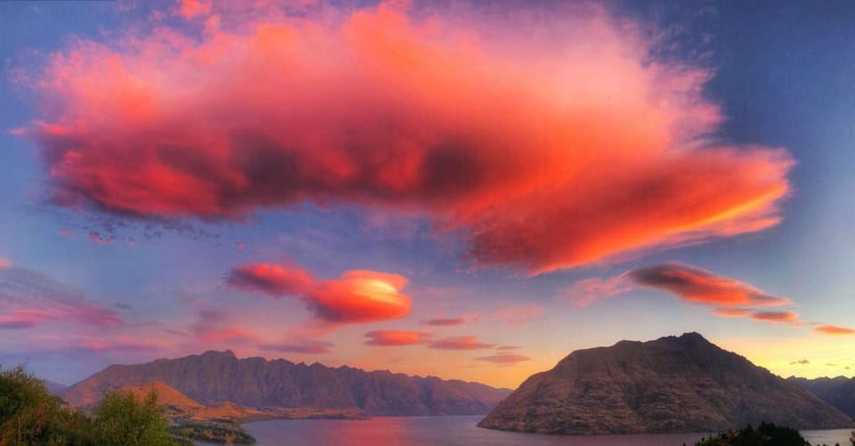 Natural landscape, Sunset