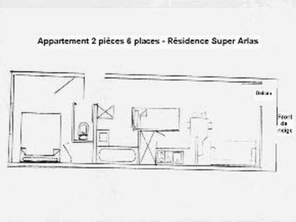 Appartement 6 pers avec accès direct aux pistes et parking gratuit à La Pierre St Martin - FR-1-602-46 Apartment in Navarre