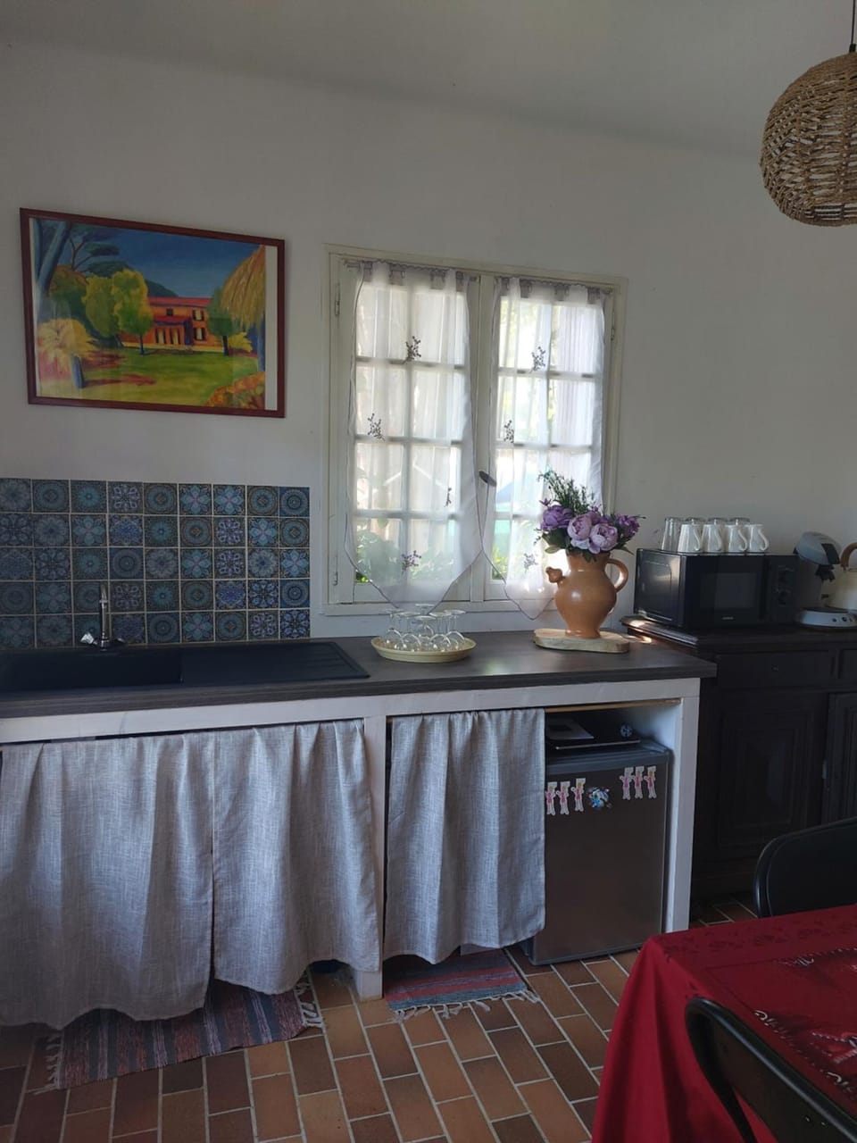 Kitchen or kitchenette, Dining area