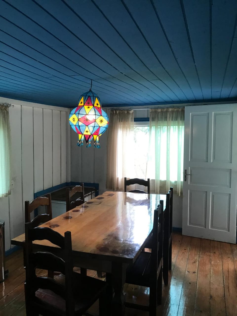 Casa colonial azul Santuário Bellatrix House in State of Paraná