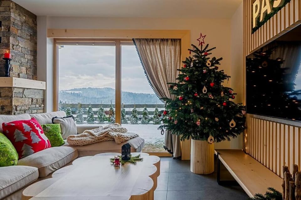 Eco dom z sauną- Pasja II View,Lake & Ski Villa in Lesser Poland Voivodeship