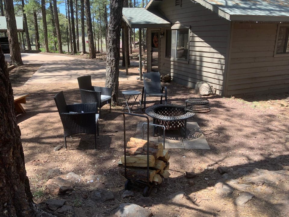 BBQ facilities, fireplace