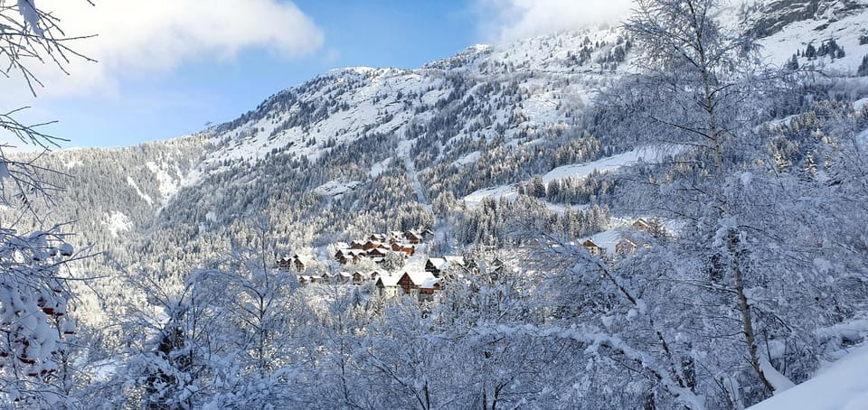 Off site, Winter, Mountain view