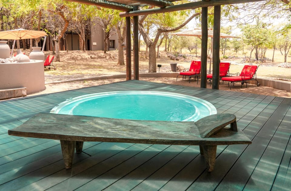 Patio, Natural landscape, Hot Tub, Swimming pool