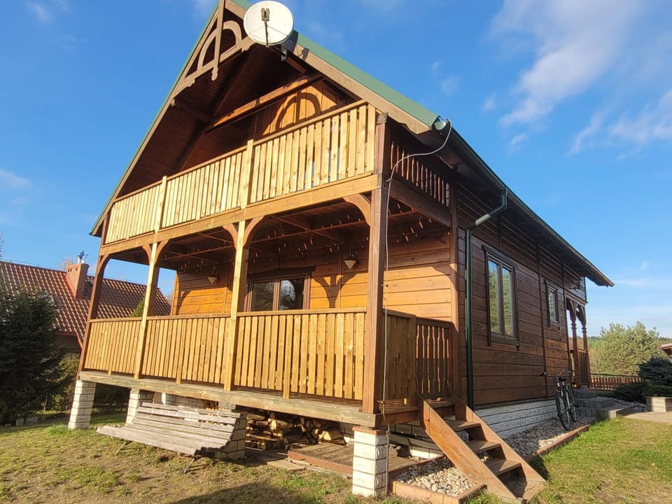 Kaszubskie Zacisze 2 dom nad jeziorem, sauna, balia ogrodowa Villa in Pomeranian Voivodeship