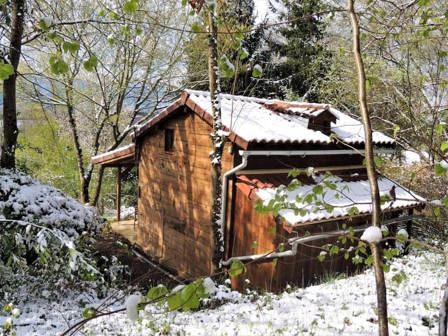 Cabane dans les bois avec vue sur les Pyrénées Chalet in Occitanie