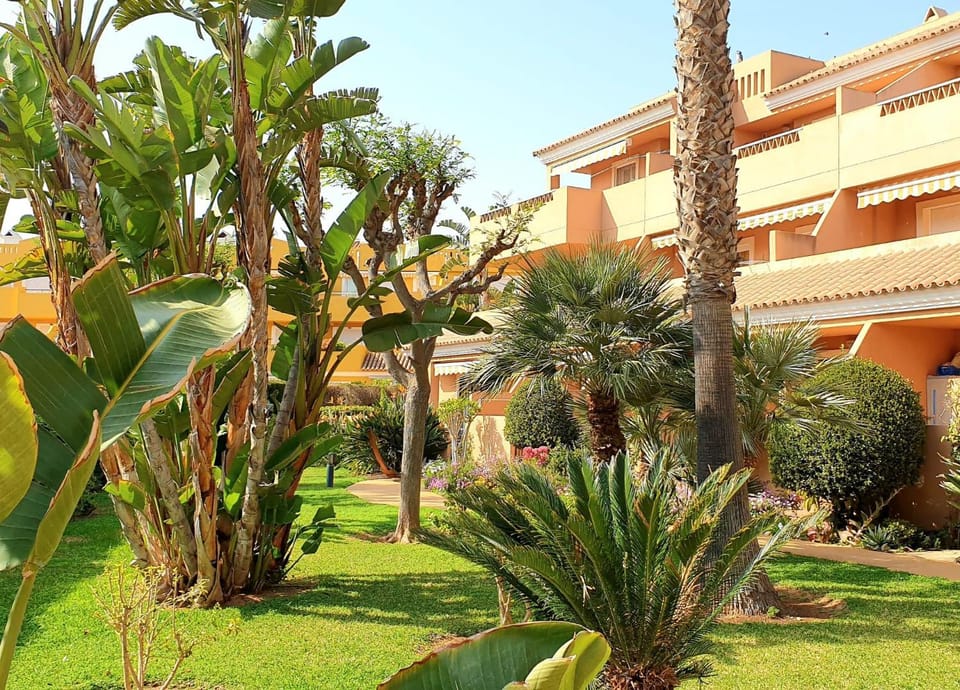Property building, Garden